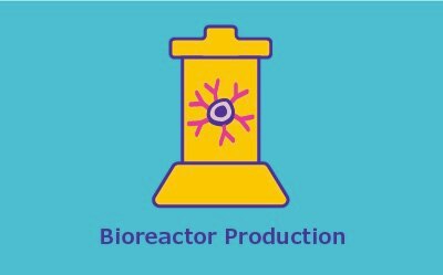 Graphic of a bioreactor Graphic of a bioreactor