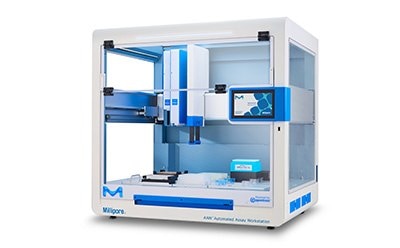Front view of the AAW™ automated assay workstation Front view of the AAW™ automated assay workstation