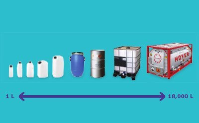 GMP (IPEC/EXCiPACT) CIP Solutions | from 1L bottles to 18.000L in tank containers GMP (IPEC/EXCiPACT) CIP Solutions | from 1L bottles to 18.000L in tank containers