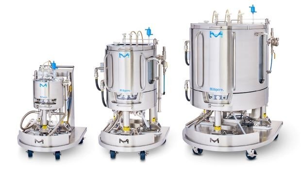 Three sizes of Mobius<sup>®</sup> ADC reactors Three sizes of Mobius<sup>®</sup> ADC reactors