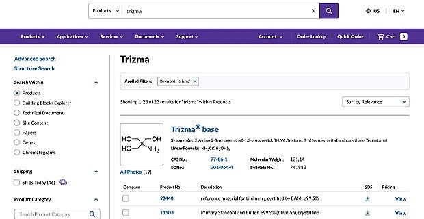 Enhanced pricing and availability view