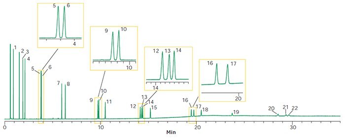22-Component PAH Mix