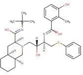 Nelfinavir, C32H45N3O4S (CAS No. 159989-64-7) Nelfinavir