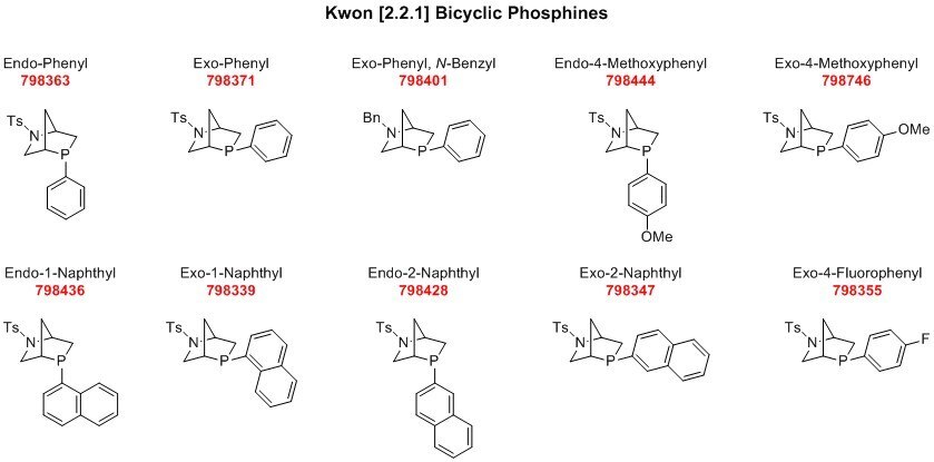 P-キラルホスフィンの構造式