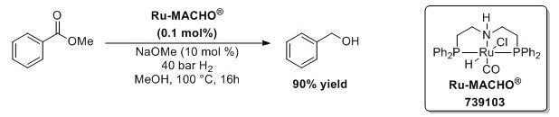 Ester hydrogenation scheme 3