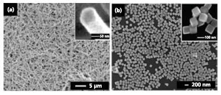 ポリオールプロセスにより合成された銀ナノ構造体