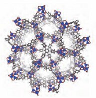 Crystal structure diagrams of MOF-177. Crystal structure diagrams of MOF-177