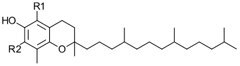 Determination of Vitamin A and E Using HPLC with UV Detection Following the Chinese National Standard (GB) Method General structure of tocopherol