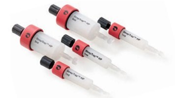 StrepTrap™ HP 1 mL and 5 mL columns quickly and conveniently purify Strep-tag II recombinant proteins to high purities in concentrated forms and small volumes. StrepTrap HP 1 mL and 5 mL columns