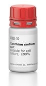 Xanthine sodium salt suitable for cell culture, ≥99%