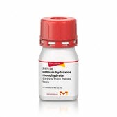 Lithium hydroxide monohydrate 99.95% trace metals basis