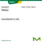 Agua Suitable for LCMS chromatography, OmniSolv® (Updated non-compliant text)