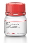 Sodium carboxymethyl cellulose average Mw ~250,000, degree of substitution 0.9