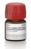 Water-soluble TPO based nanoparticle photoinitiator contains ionic surfactant