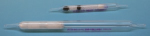 ORBO™ 53 Activated Silica Gel (20/40) specially cleaned, 400/200 mg with Glass Fiber Filters GFF,F,F separators, O.D. × L 7 mm × 100 mm, pkg of 50 ea