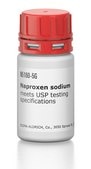 Naproxen sodium meets USP testing specifications