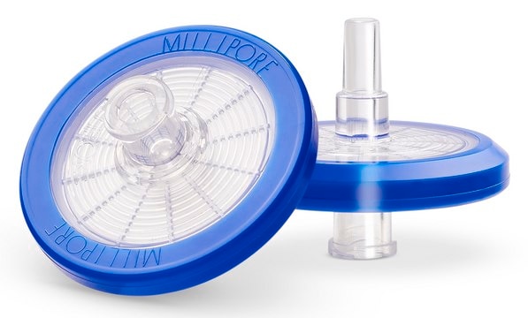 Millex™ MCE syringe filter pore size 0.8 μm, diam. 33 mm, sterile, hydrophilic