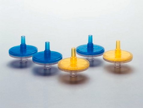 Millex™ hydrophobic PTFE syringe filter pore size 0.2 μm, diam. 25 mm, sterile
