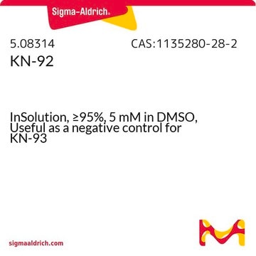 KN-92 InSolution, ≥95%, 5 mM in DMSO, Useful as a negative control for KN-93