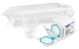 Microfil® with EZ-Pak® ready-to-use, pore size 0.45 μm, mixed cellulose esters (MCE) filter, sample volume 250 mL, filter diam. 47 mm