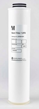 Vent Filter Protects stored reverse osmosis (RO) water quality by providing advanced protection against airborne contaminants. For SDS storage tanks.