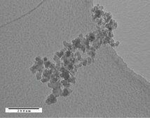 Carbon, mesoporous nanopowder, less than 500 ppm Al, Ti, Fe, Ni, Cu, and Zn combined