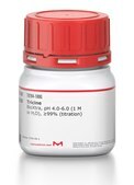 Tricine BioXtra, pH 4.0-6.0 (1 M in H2O), ≥99% (titration)