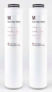 Vent Filter Advanced protection of stored pure (Type 3) water from airborne contaminants. Pack of two.