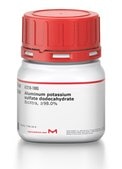 Aluminum potassium sulfate dodecahydrate BioXtra, ≥98.0%