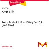 Ampicillin sodium salt Ready Made Solution, 100 mg/mL