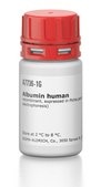 Albumin human recombinant, expressed in Pichia pastoris, lyophilized powder, ≥90% (agarose gel electrophoresis)