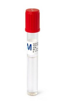 Buffered Sodium Chloride Peptone Solution tube capacity 17&#160;mL, tube filling volume 9&#160;mL, closure type, Red scew cap with 2 loci, pack of 100&#160;tubes