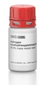 Hydrogen hexahydroxyplatinate(IV) 99.9% trace metals basis