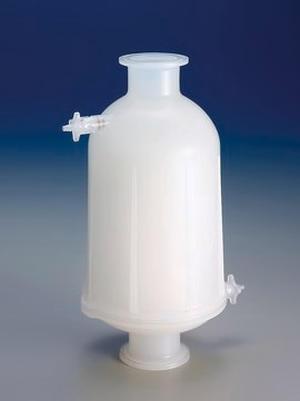 OPTICAP® XL 5 Capsule Media: Sterile MILLIPORE EXPRESS® SHF 0.2 µm Chemistry: Hydrophilic Polyethersulfone (PES) Inlet: 1-1/2 in. Sanitary Flange Outlet: 1 in. Hose Barb Max Operating Pressure: 80 psi @ 25 °C