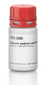 Heparin sodium salt from porcine intestinal mucosa Grade I-A, ≥180 USP units/mg