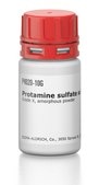 Protamine sulfate salt from salmon Grade X, amorphous powder