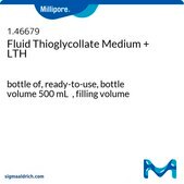Fluid Thioglycollate Medium Histidine 1.6&#160;mL, Tween 20&#174; 40&#160;mL, Lecithin 5&#160;mL, bottle capacity 500&#160;mL, bottle filling volume 500&#160;mL, closure type, Blue screw cap with septum and protector, pack of 6&#160;bottles