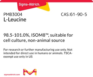 L-Leucine 98.5-101%, ISOM8™, suitable for cell culture, from non-animal source