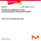 Dextran solution from Leuconostoc mesenteroides 20 % (w/w) (Autoclaved)