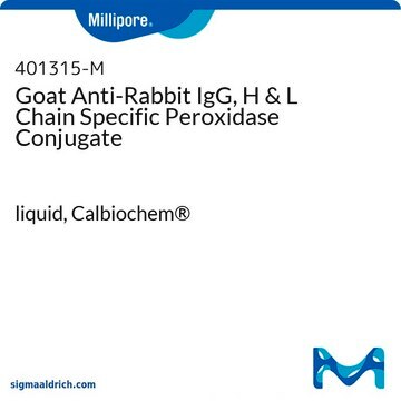 Goat Anti-Rabbit IgG, H &amp; L Chain Specific Peroxidase Conjugate liquid, Calbiochem®