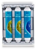 Milli-Q&#174; IQ 7010 Ultrapure and Pure Water Purification System Produces ultrapure (Type 1) water and pure (Type 2) water with a production flow rate of 10 L/hr from tap water feed.